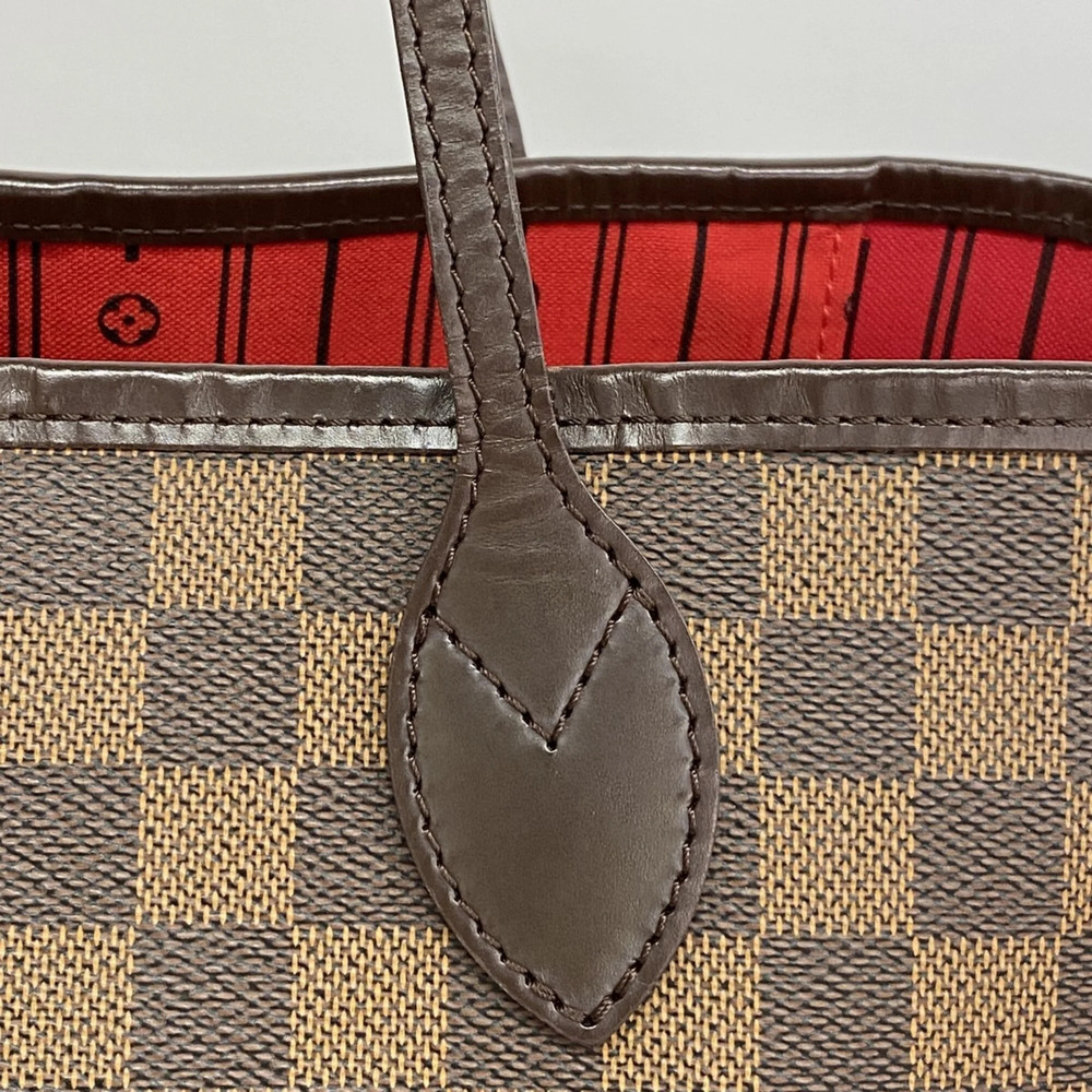 LOUIS VUITTON Brown Damier Neverfull MM Tote Bag - Picture 9 of 11